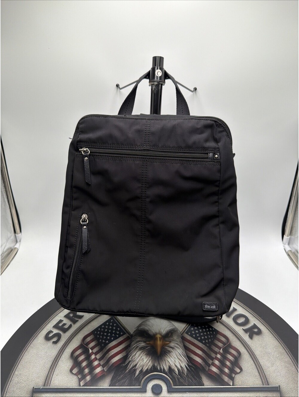 The Sak Women’s Esperato Black Nylon Backpack